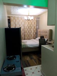 Kuchyň nebo kuchyňský kout v ubytování Harmony Haven