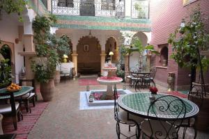 Restaurace v ubytování Riad Errabii & Spa