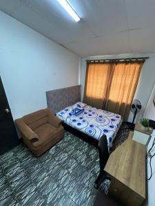 Una cama o camas en una habitación de Casa refugio antojitos