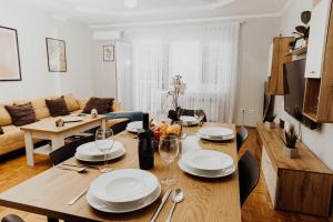 Posezení v ubytování Apartman Tihana