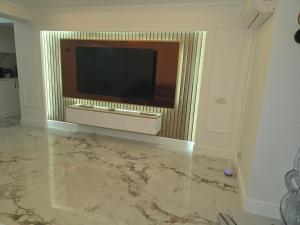 TV a/nebo společenská místnost v ubytování Luxury apartments