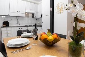 Kuchyň nebo kuchyňský kout v ubytování Apartman Tihana