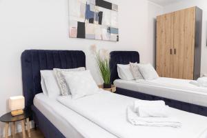 Postel nebo postele na pokoji v ubytování Apartman Tihana