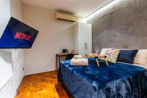 Χώρος καθιστικού στο DOMUS GARDEN - Hostel e Studios