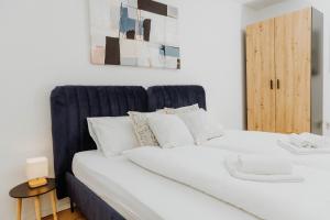 Postel nebo postele na pokoji v ubytování Apartman Tihana