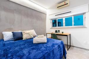 Ένα ή περισσότερα κρεβάτια σε δωμάτιο στο DOMUS GARDEN - Hostel e Studios