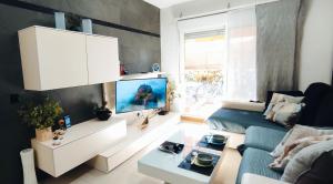 Część wypoczynkowa w obiekcie Apartamento Las 3P Piscina, Paz y Patio privado