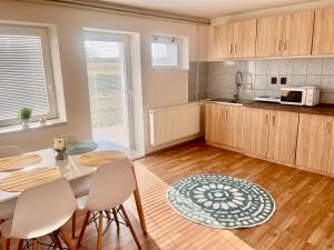 Cucina o angolo cottura di Ubytování na venkově Církvice