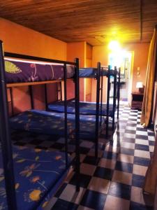 Postel nebo postele na pokoji v ubytování TCH Capsule Home