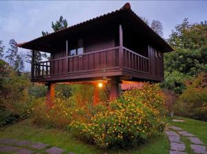 Zahrada ubytování Nature Cabins - Santo da Serra