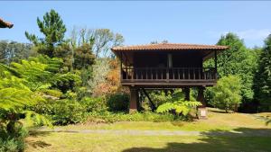 Zahrada ubytování Nature Cabins - Santo da Serra