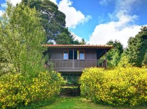 Zahrada ubytování Nature Cabins - Santo da Serra
