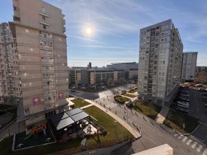 Budova, kde se apartmán nachází