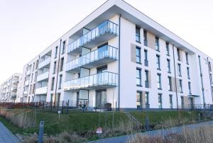 Το κτήριο όπου στεγάζεται  το διαμέρισμα