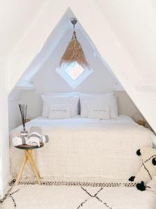 Katil atau katil-katil dalam bilik di ELSK Cottage