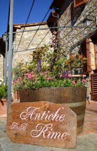 Fotografie z fotogalerie ubytování B&B Antiche Rime v destinaci Gaiole in Chianti