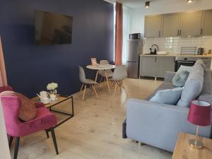 Η κουζίνα ή μικρή κουζίνα στο Apartament - Studio 5 Gliwice