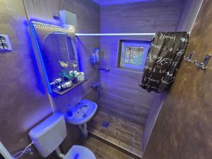 Koupelna v ubytování Rooms Vedran
