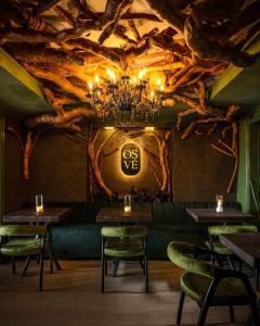 Istumisnurk majutusasutuses Hotel Osvé Boutique Cali