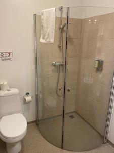 Koupelna v ubytování Lambastadir Guesthouse