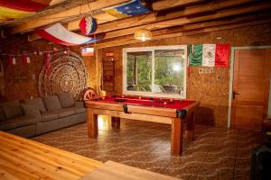 Un lugar para sentarse en Complejo Turístico Sacri