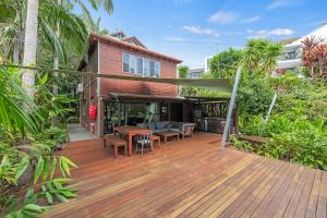 Zahrada ubytování Byron Bay Accom Beach House Vue 4 Byron Bay