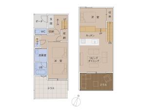Půdorys ubytování 壇之浦海峡Villa + 36 fotografií