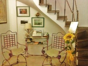 Posezení v ubytování Bed & Breakfast ALLA LOGGETTA