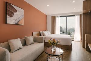 An Nguyen Lakeside Residence的休息区