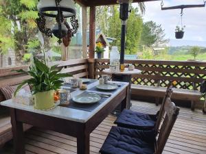 Μπαλκόνι ή βεράντα στο Titoki Downs Farm Stay