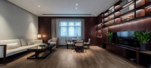 Posezení v ubytování Xinghuacun Hotel