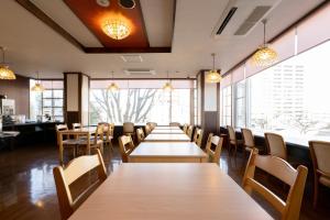 Posezení v ubytování Hotel Matsumoto Yorozuya