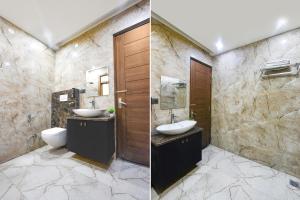 Koupelna v ubytování FabHotel Vibe