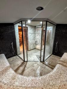 A bathroom at Bóris House