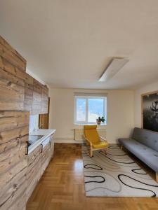 Posezení v ubytování Ferienwohnung Reich