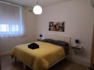 Postel nebo postele na pokoji v ubytování Maisonette JP2