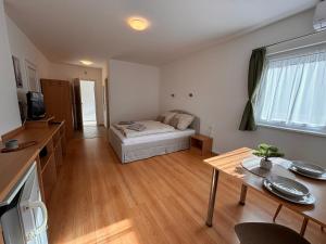 Postel nebo postele na pokoji v ubytování Akácfa B&B + 23 fotografií
