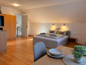 Posezení v ubytování Akácfa B&B