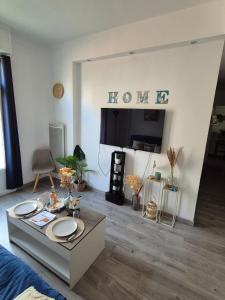 Posezení v ubytování Appartement 2 pieces