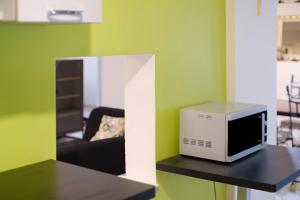 Ruang duduk di Appartement Falicon