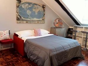 Posteľ alebo postele v izbe v ubytovaní La Mole apartment