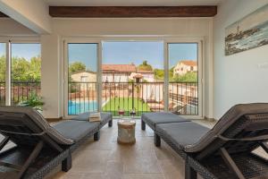Μπαλκόνι ή βεράντα στο Villa Nikolina ZadarVillas