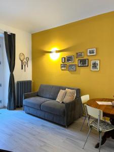 Posezení v ubytování Il cortiletto sotto la Mole