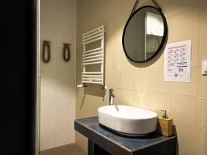 Koupelna v ubytování Hostel pod Cisem