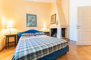 Ένα ή περισσότερα κρεβάτια σε δωμάτιο στο Villa Romina +21 φωτογραφίες