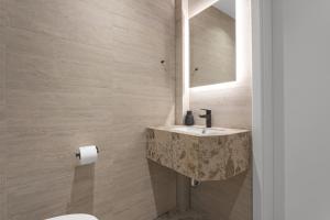 Koupelna v ubytování Alva Hotel Brautarholt