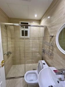 Koupelna v ubytování Prestige Hitting Residence