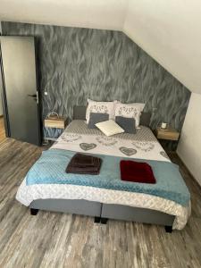 Posteľ alebo postele v izbe v ubytovaní Le loft