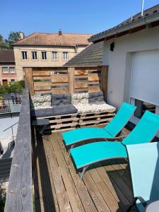 Balkón alebo terasa v ubytovaní Le loft