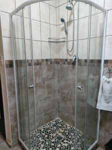 Ein Badezimmer in der Unterkunft Leopard Tree Guesthouse